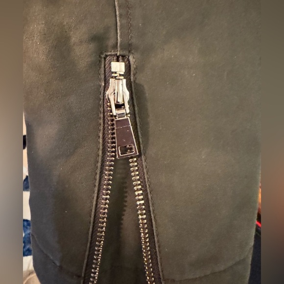 T Tahari “Jackie” hooded anorak with removable faux fur trim Size :L - Picture 10 of 16